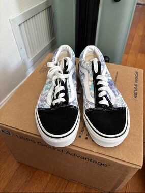 Vans Black & Pastel Tie-Dye Old Skool Sneakers